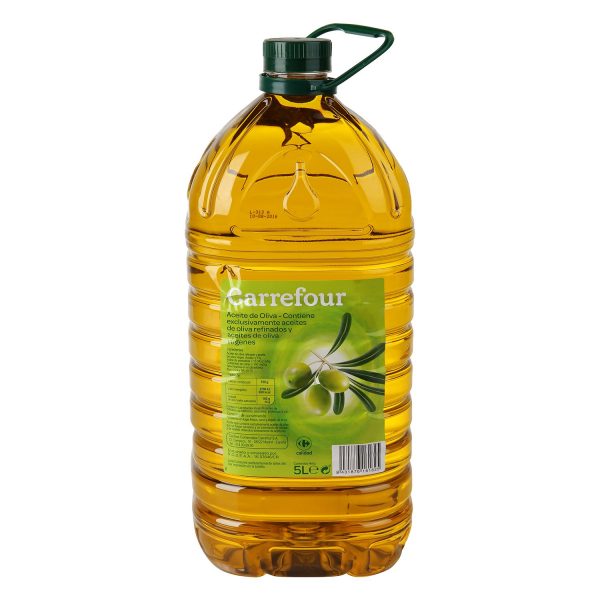 Оливковое масло 1-го вкуса Карефур 5 л. кислотность 1 %