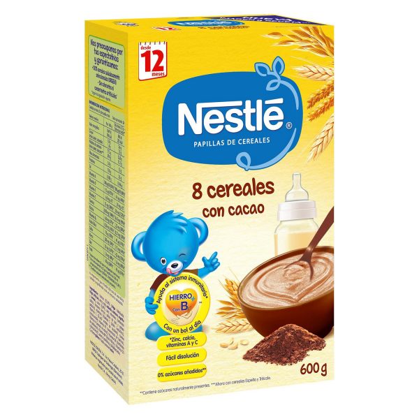 каша Нестле 8 злаков с какао