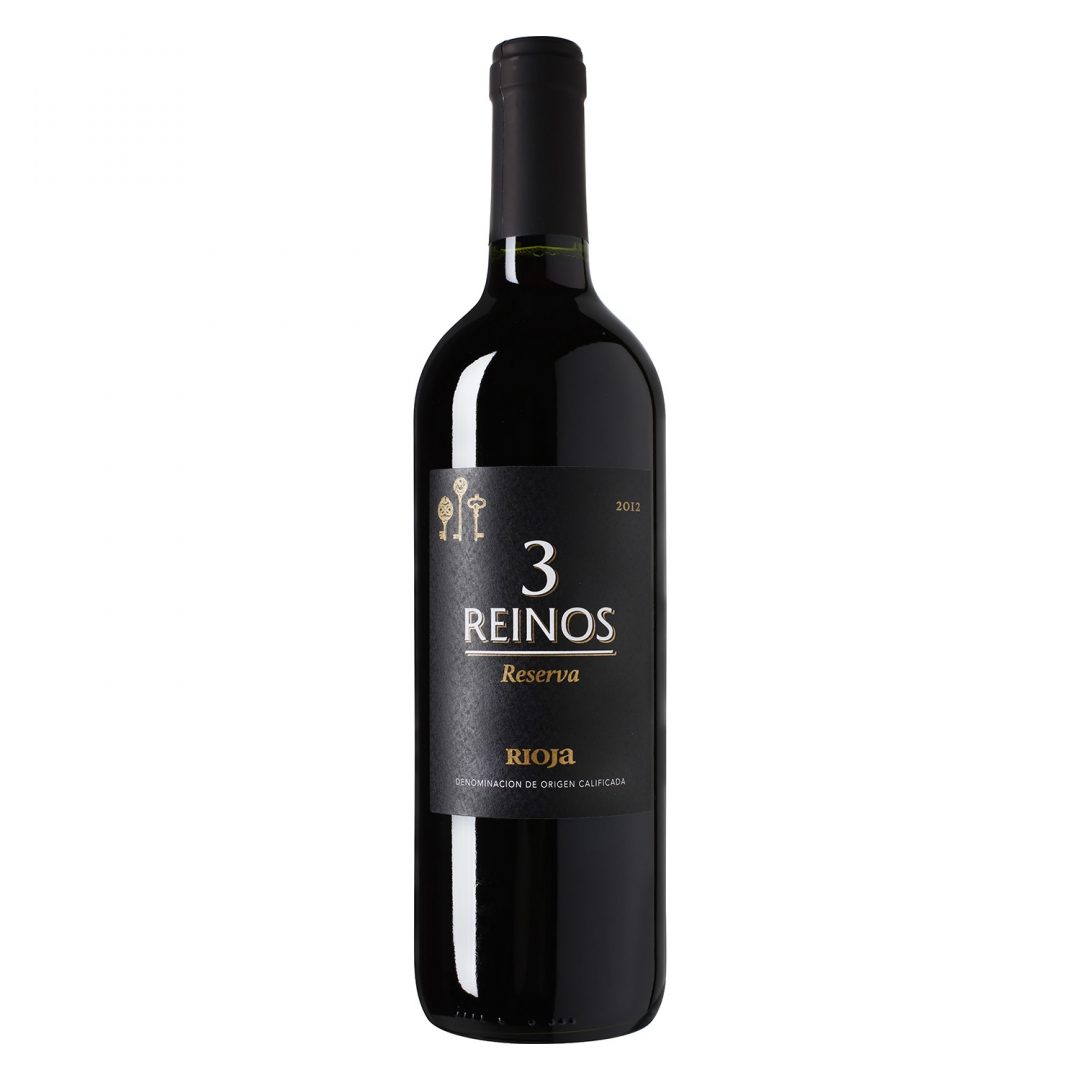 Vino reserva Rioja 3 Reinos